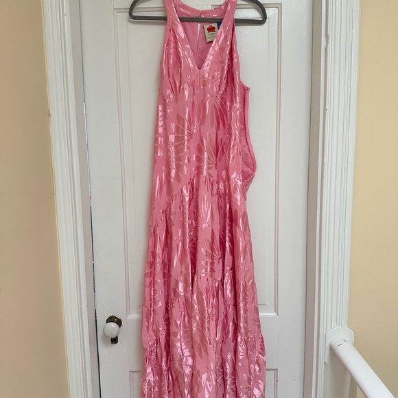 FARM Rio x Anthropologie Pink Maxi dress - Picture 1 of 2